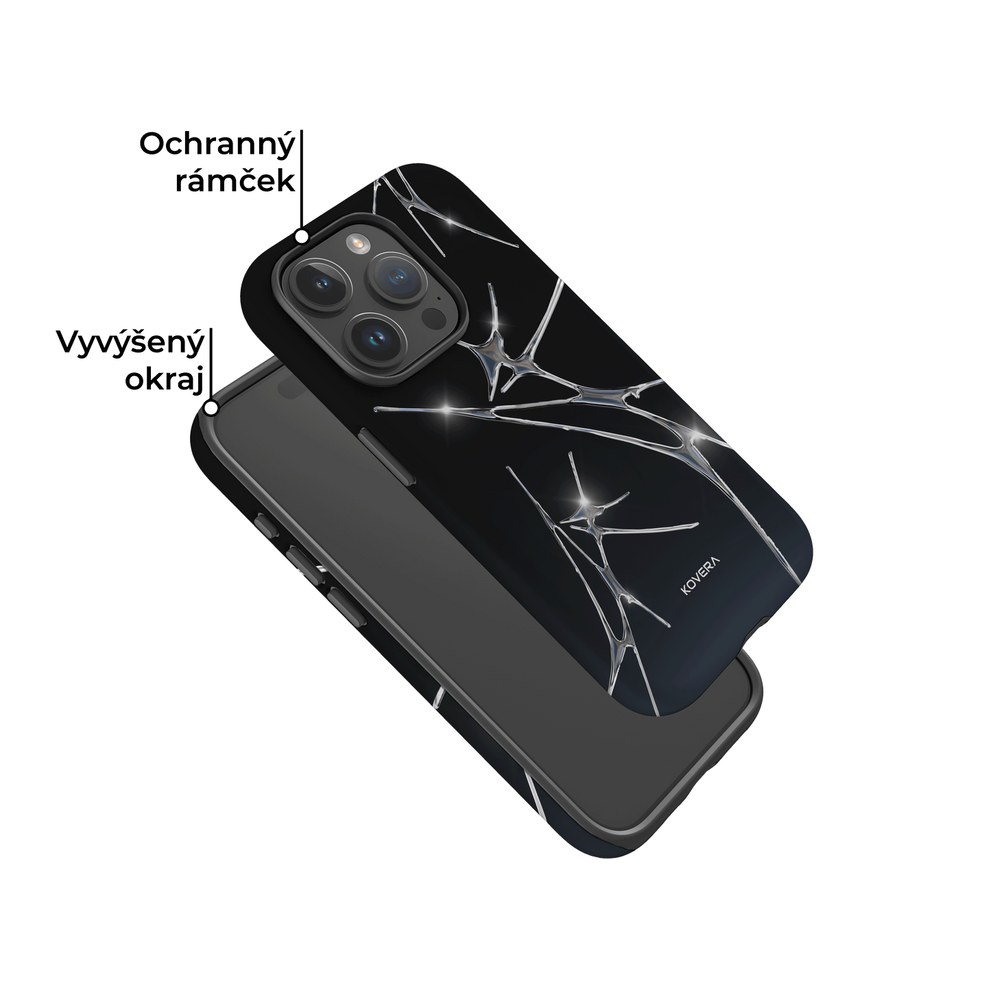 Kryt na iphone - Chrome Tribal