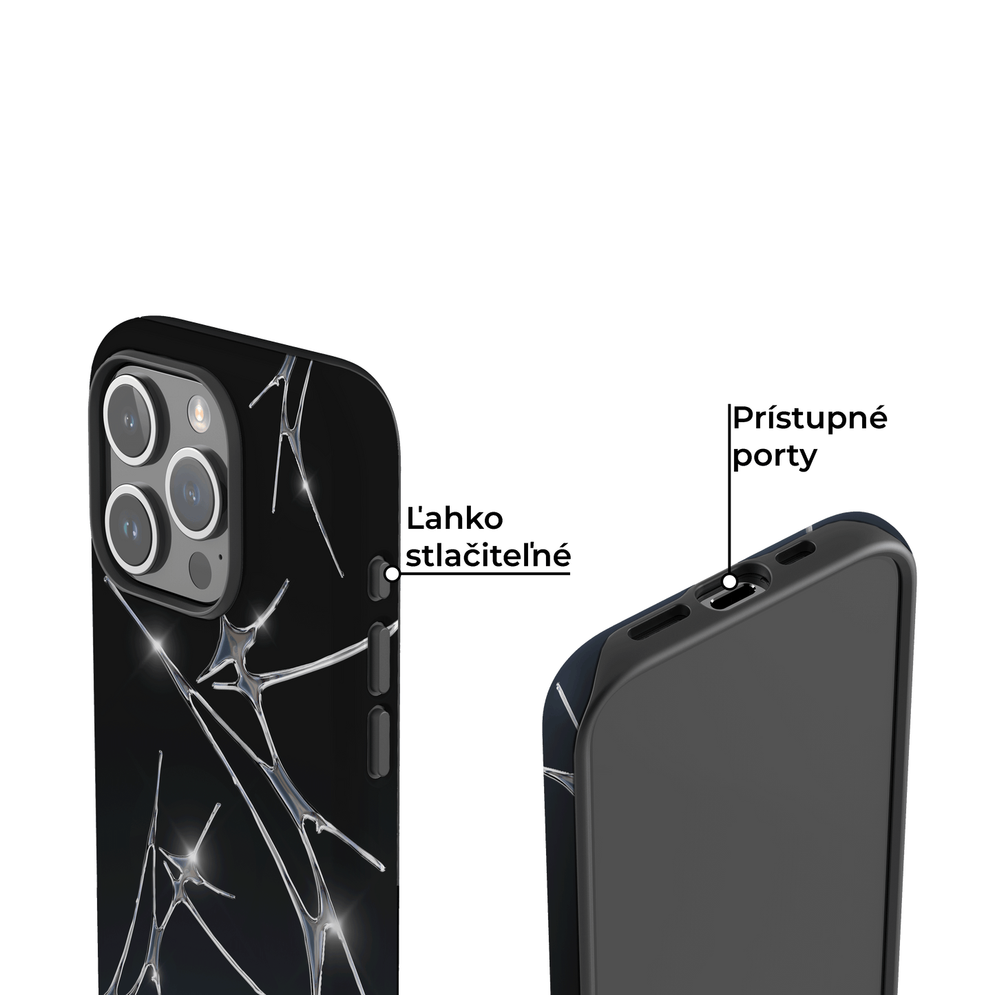 Kryt na iphone - Chrome Tribal