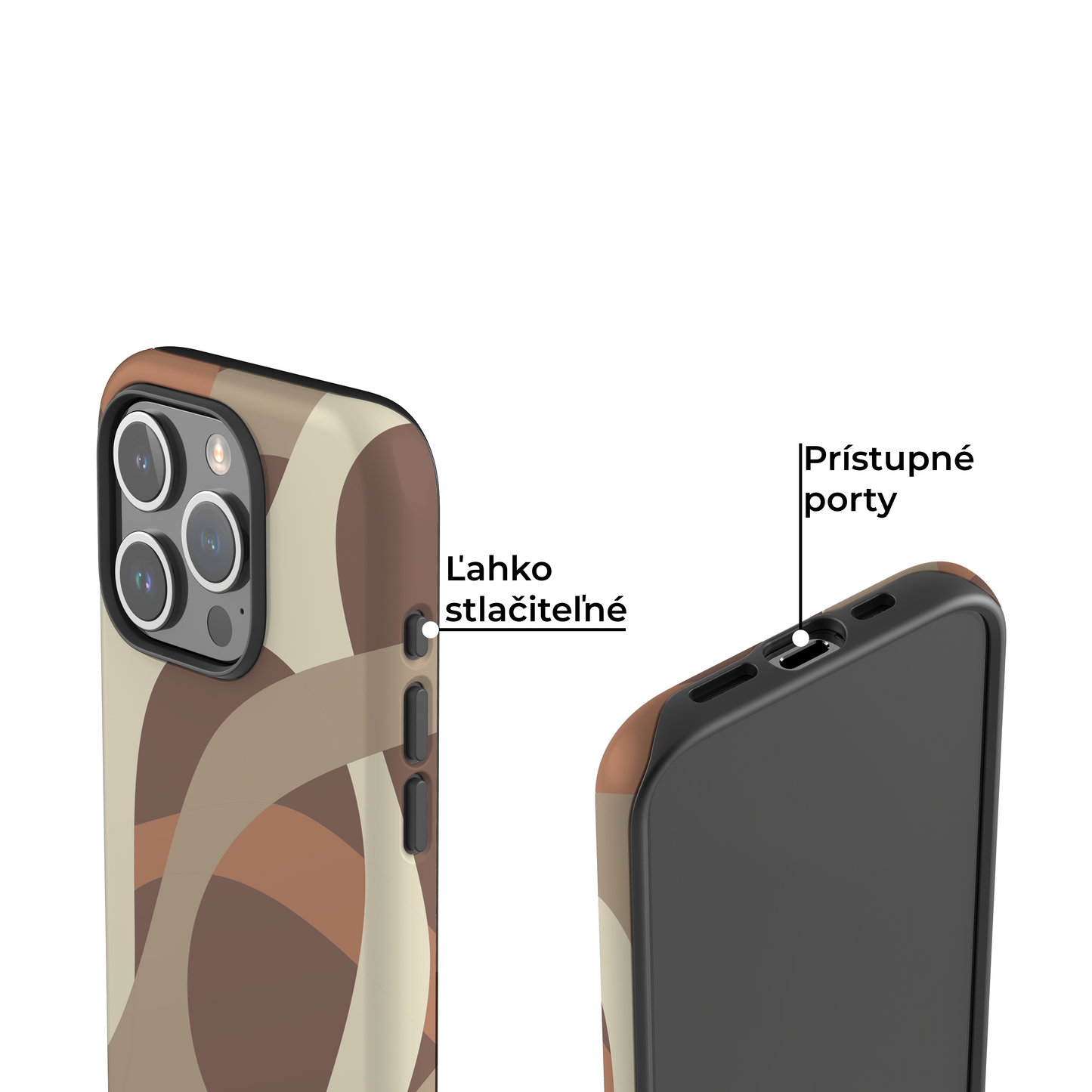 Kryt na iphone - Terracotta