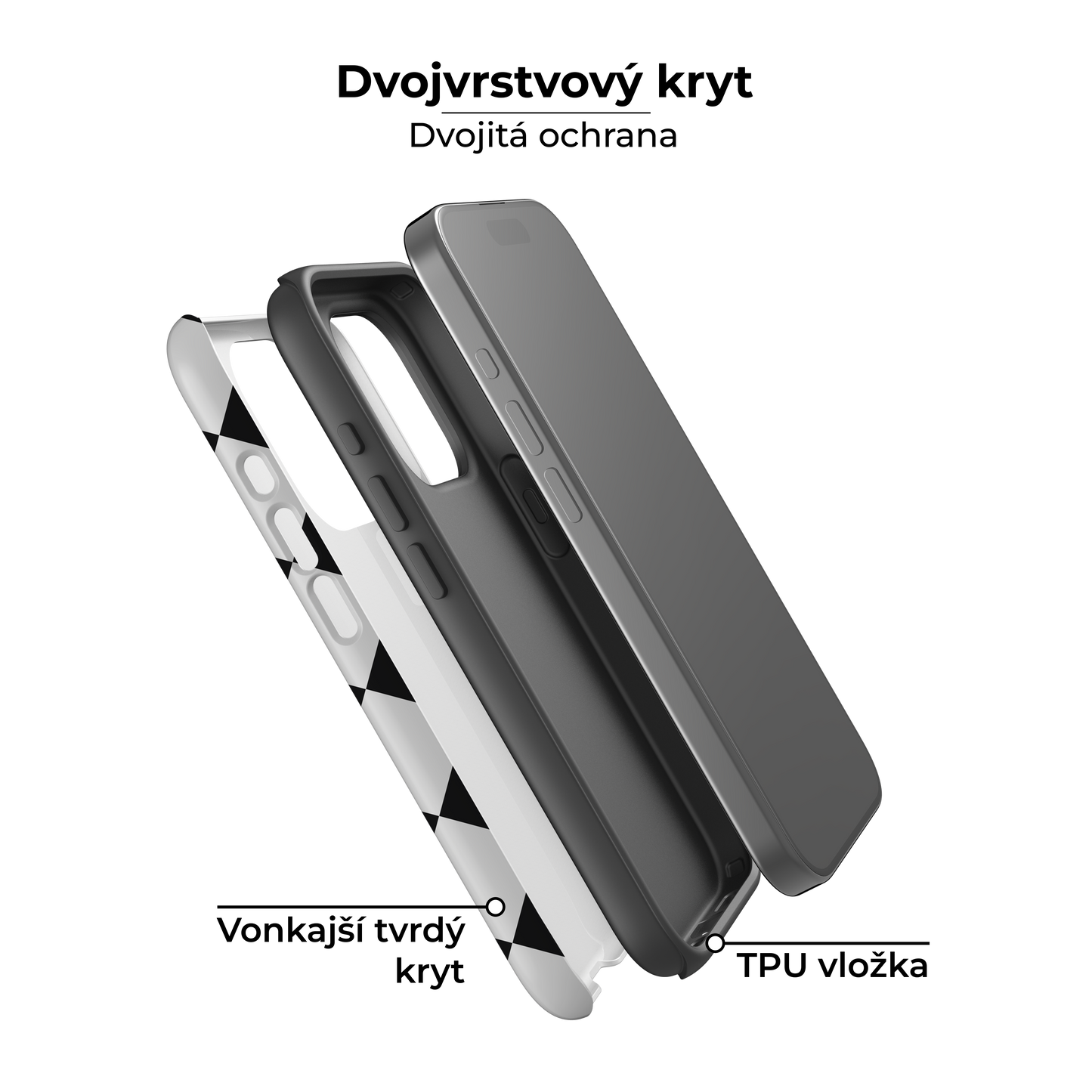 Kryt na iphone - Chessboard