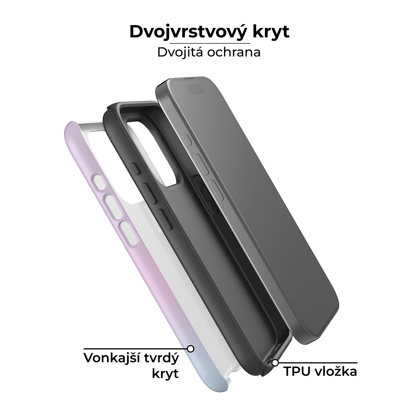 Kryt na iphone - Cotton Candy