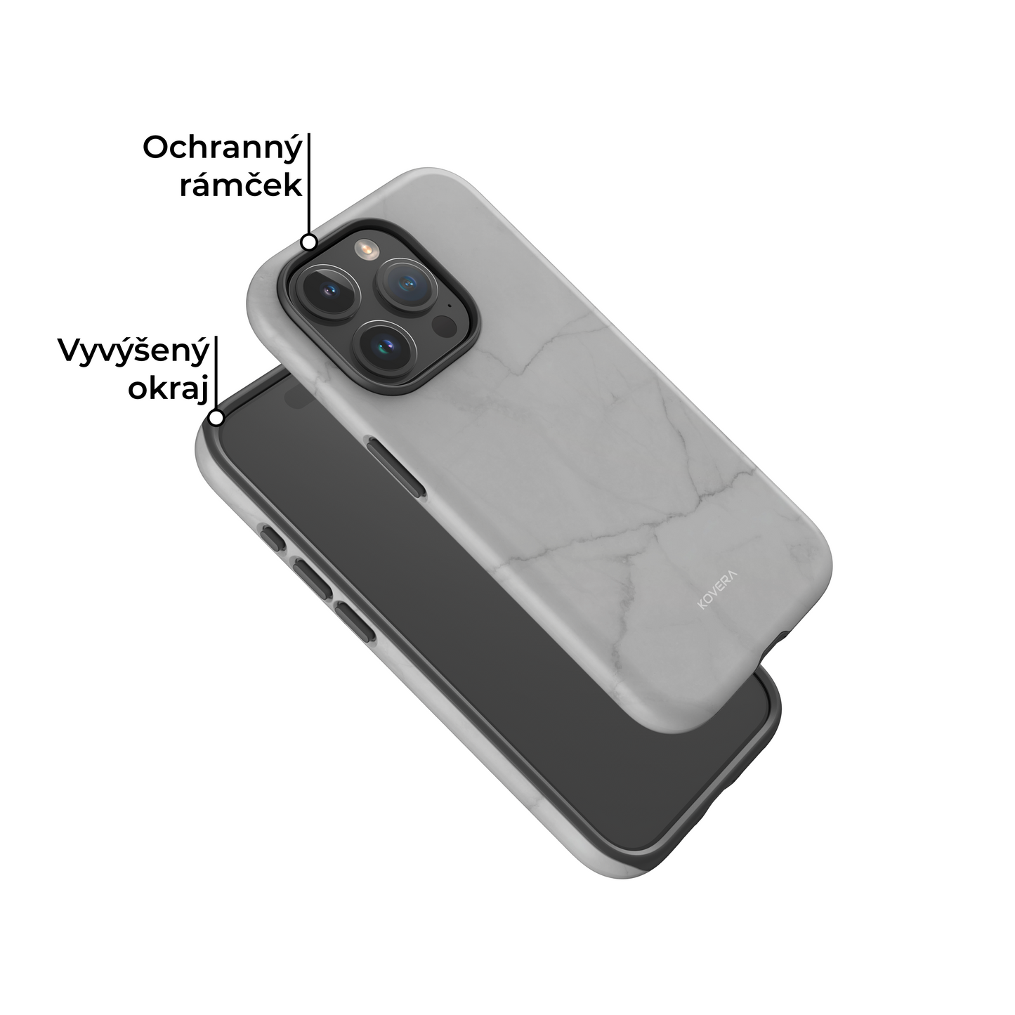 Kryt na iphone - Marble