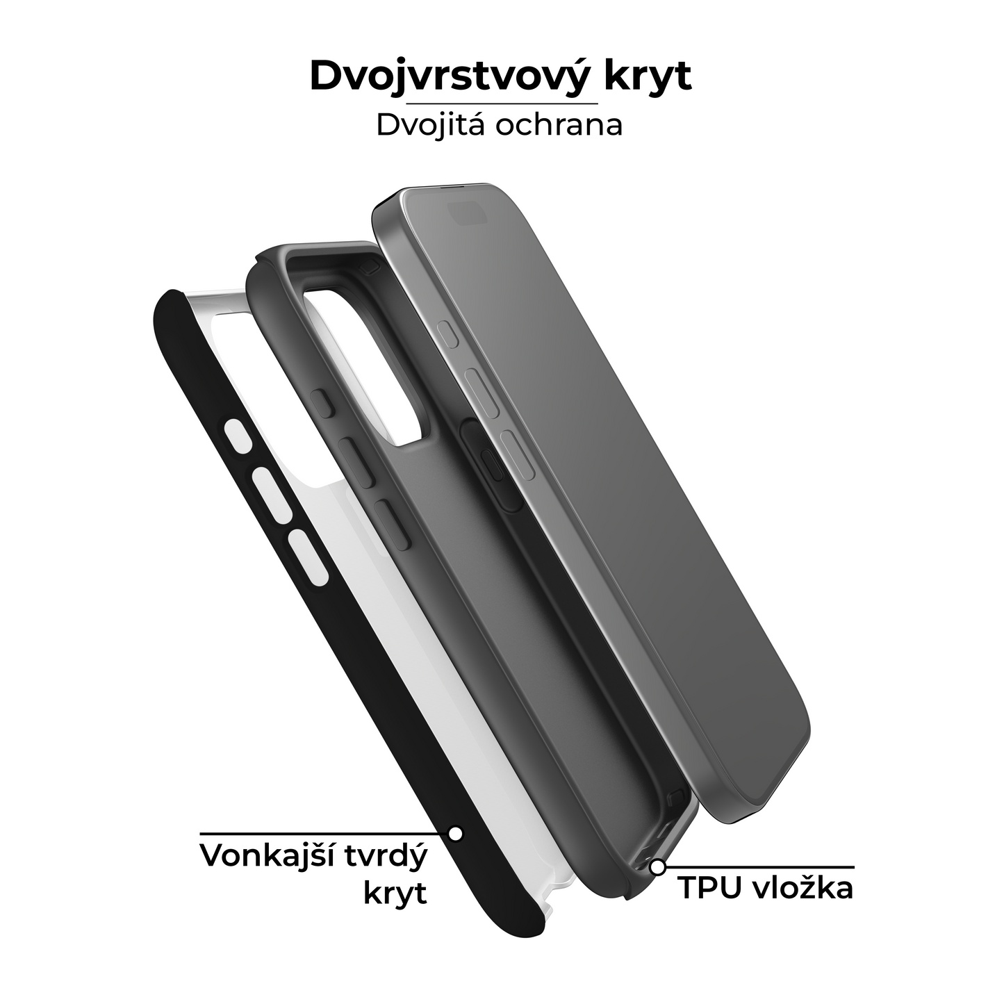 Kryt na iphone - Matte