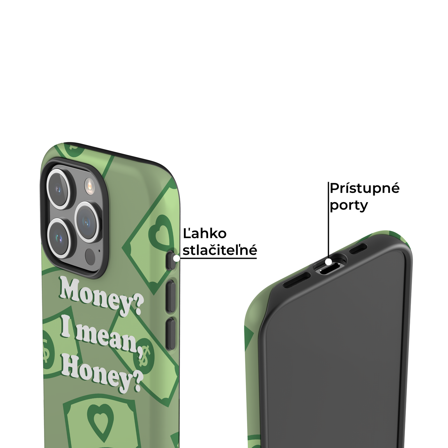Kryt na iphone - Money? Honey?