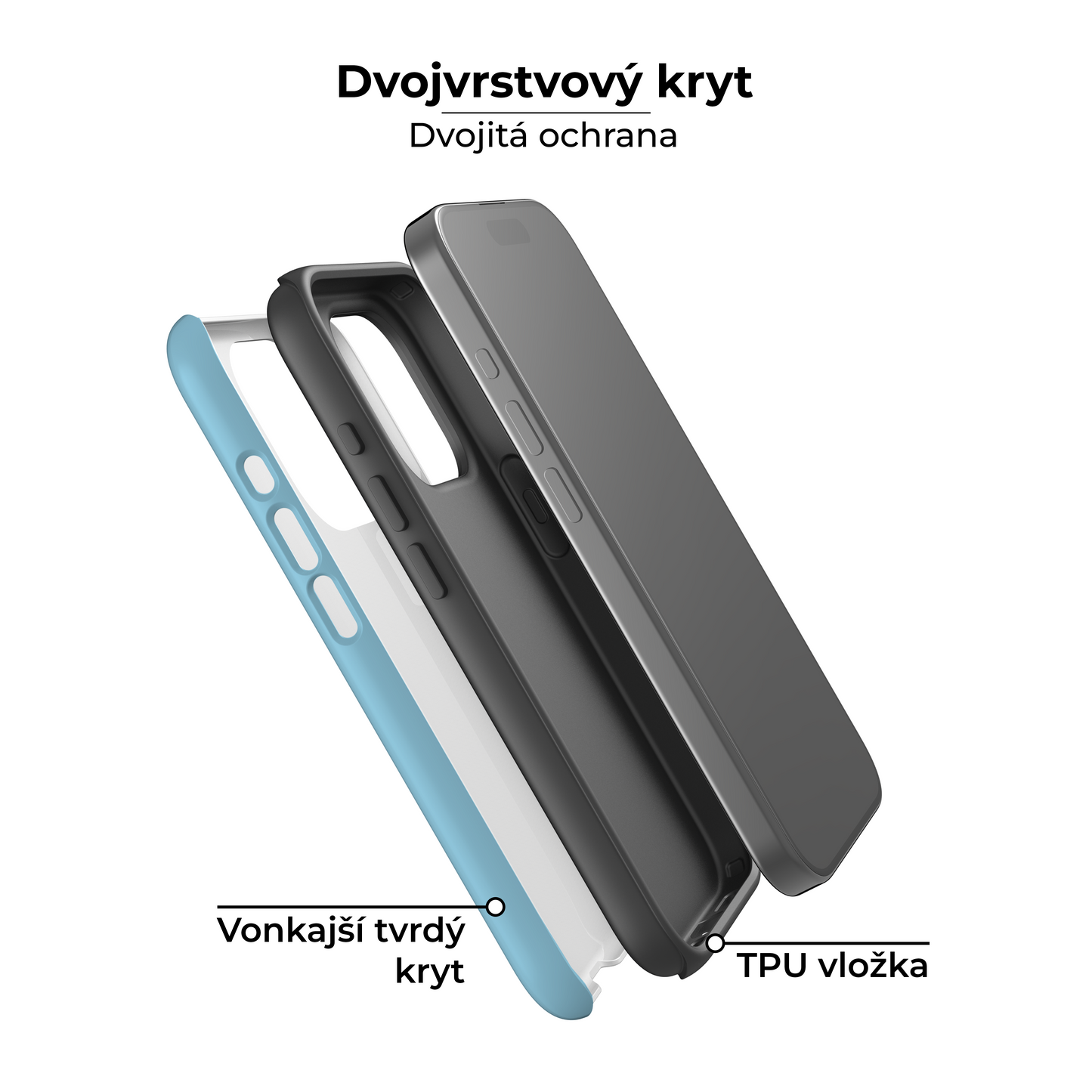 Kryt na iphone - Peace of Duck