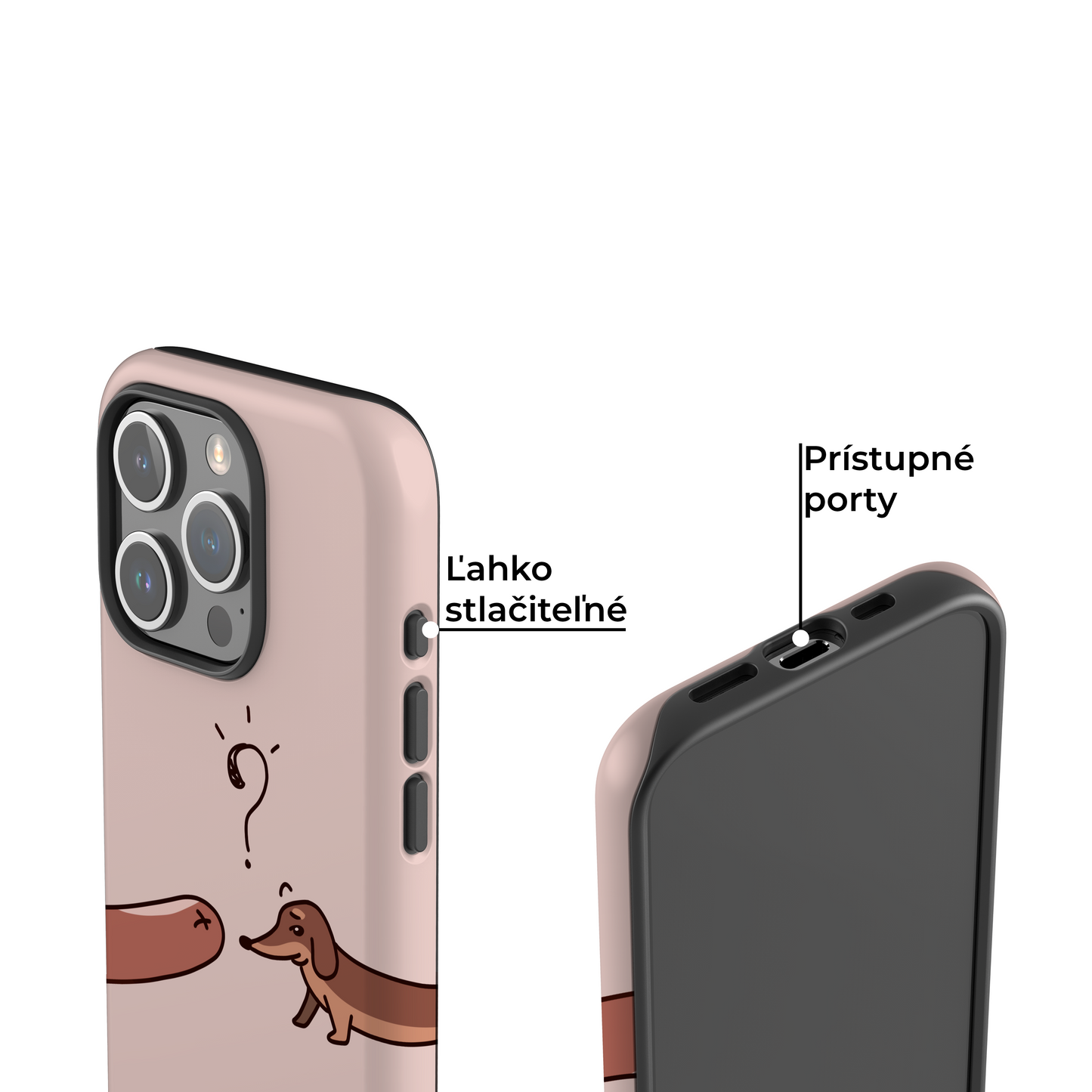 Kryt na iphone - Sausage Dog