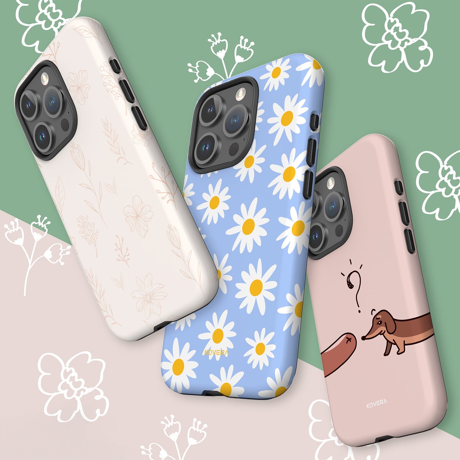 Bannerová fotografia kolekcie kvety a príroda, dizajnové obaly na mobil s kvetmi, rastlinnými vzormi a prírodnými motívmi značky Kovera