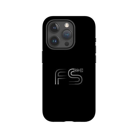 Kryt na iphone / samsung - Formulový svet - Logo (Čierny)