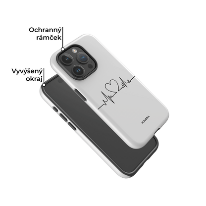 Kryt na iphone - Pulse (biely)
