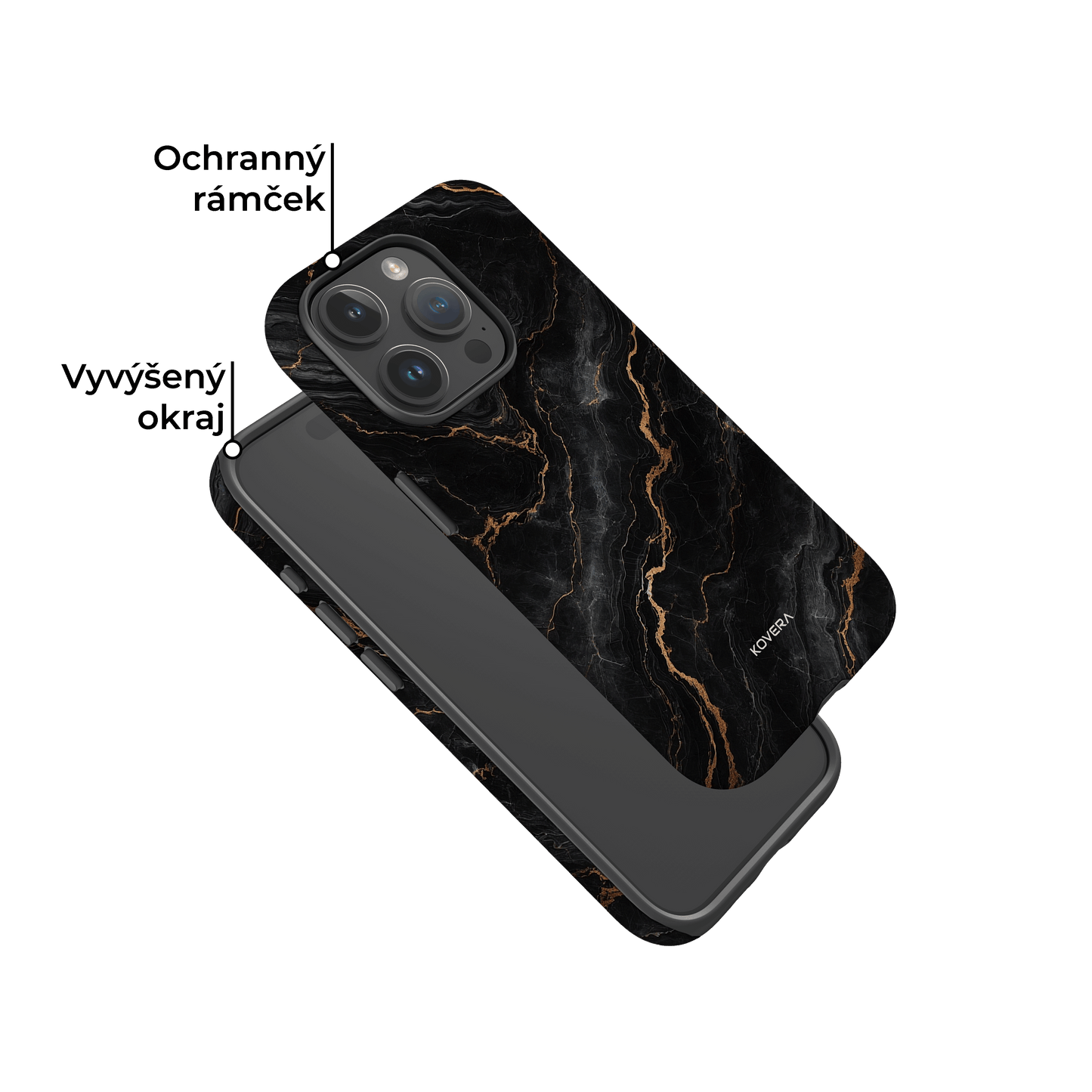 Kryt na iphone - Obsidian
