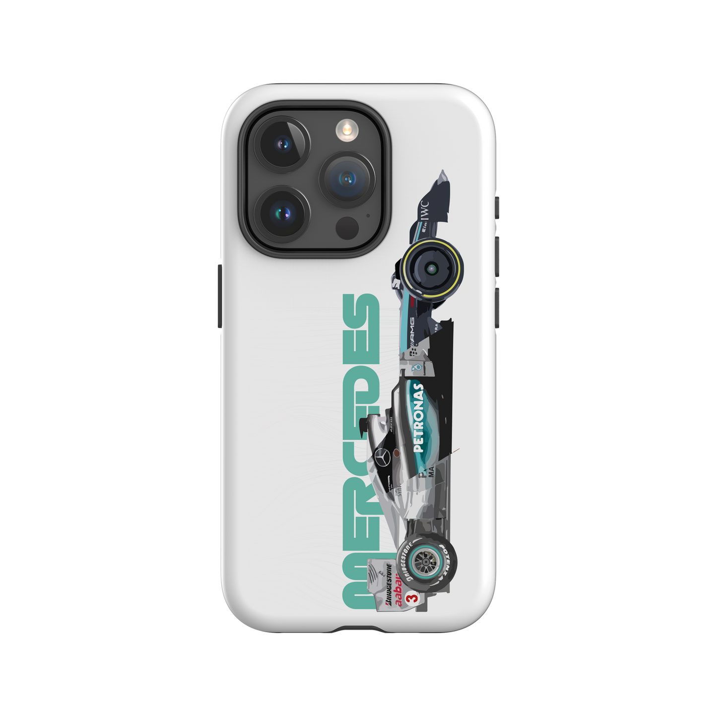 Kryt na iphone / samsung - Team Mercedes