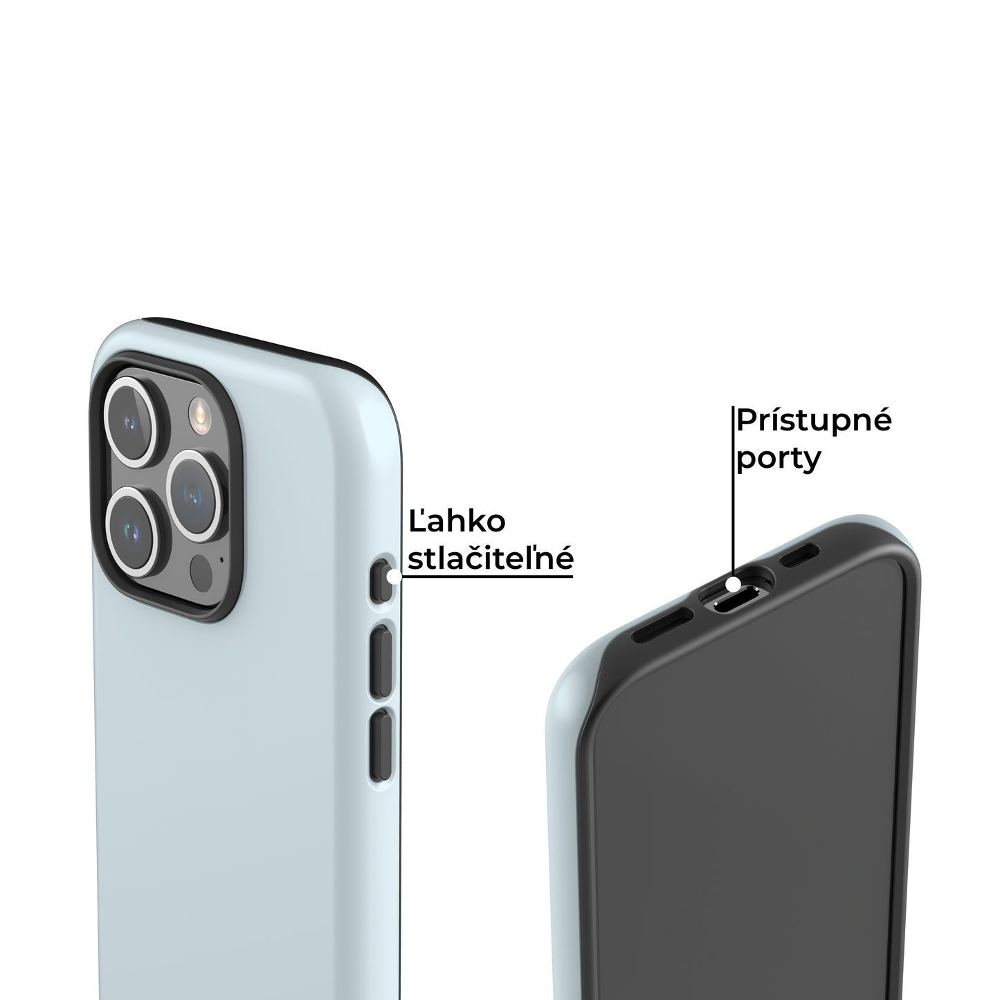 Kryt na iphone - Sky Blue