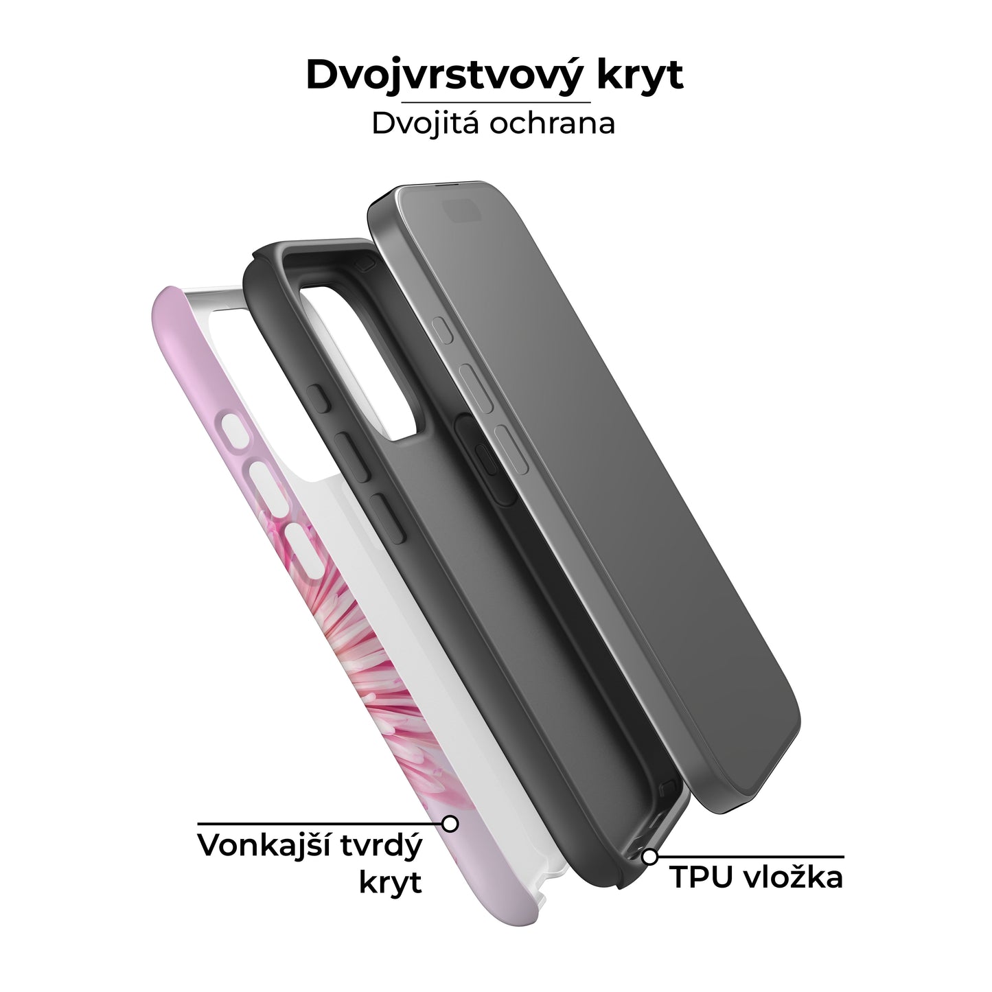 Kryt na iphone - Gentle Blossom