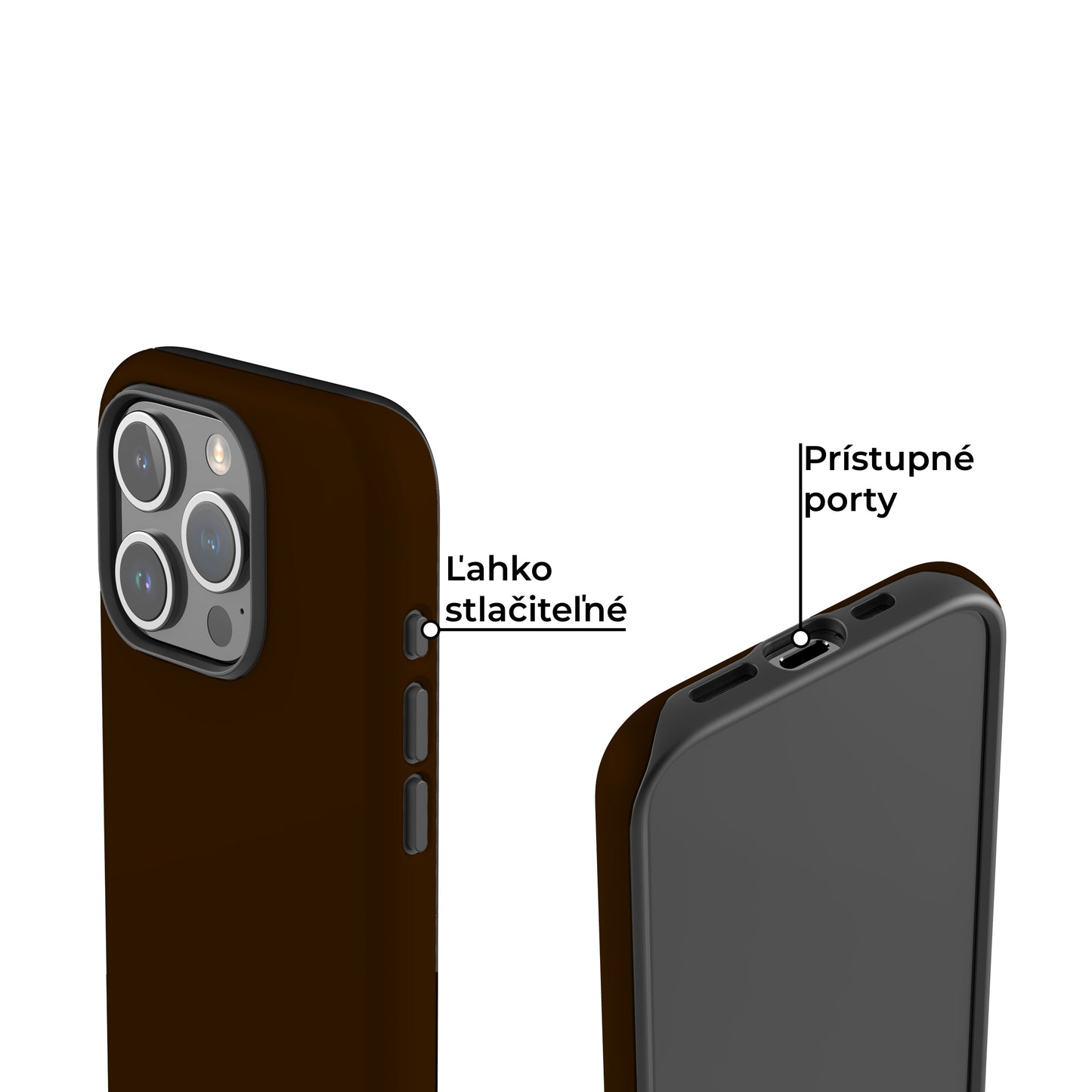Kryt na iphone - Dark Chocolate