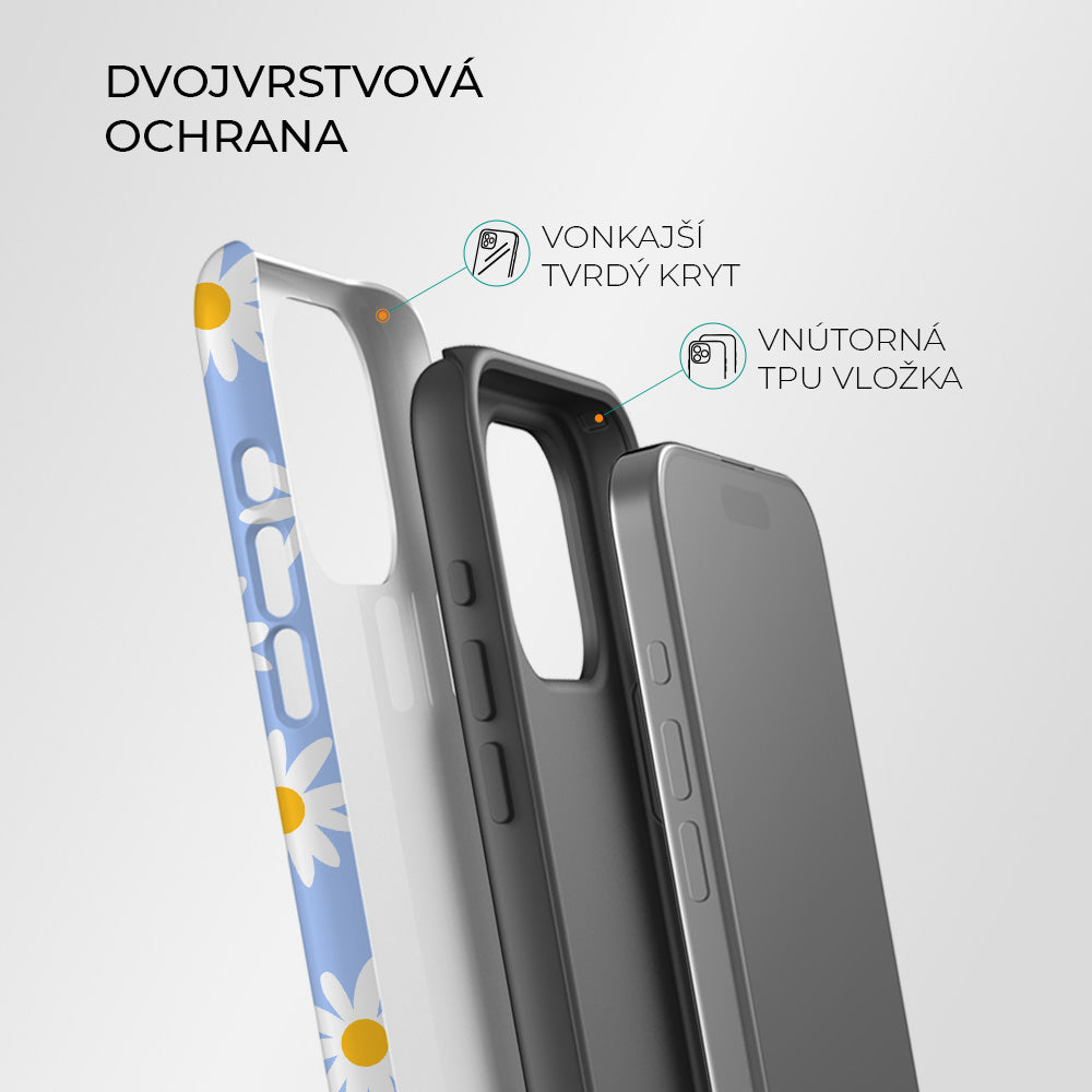 iPhone cover - Margaret (blue)