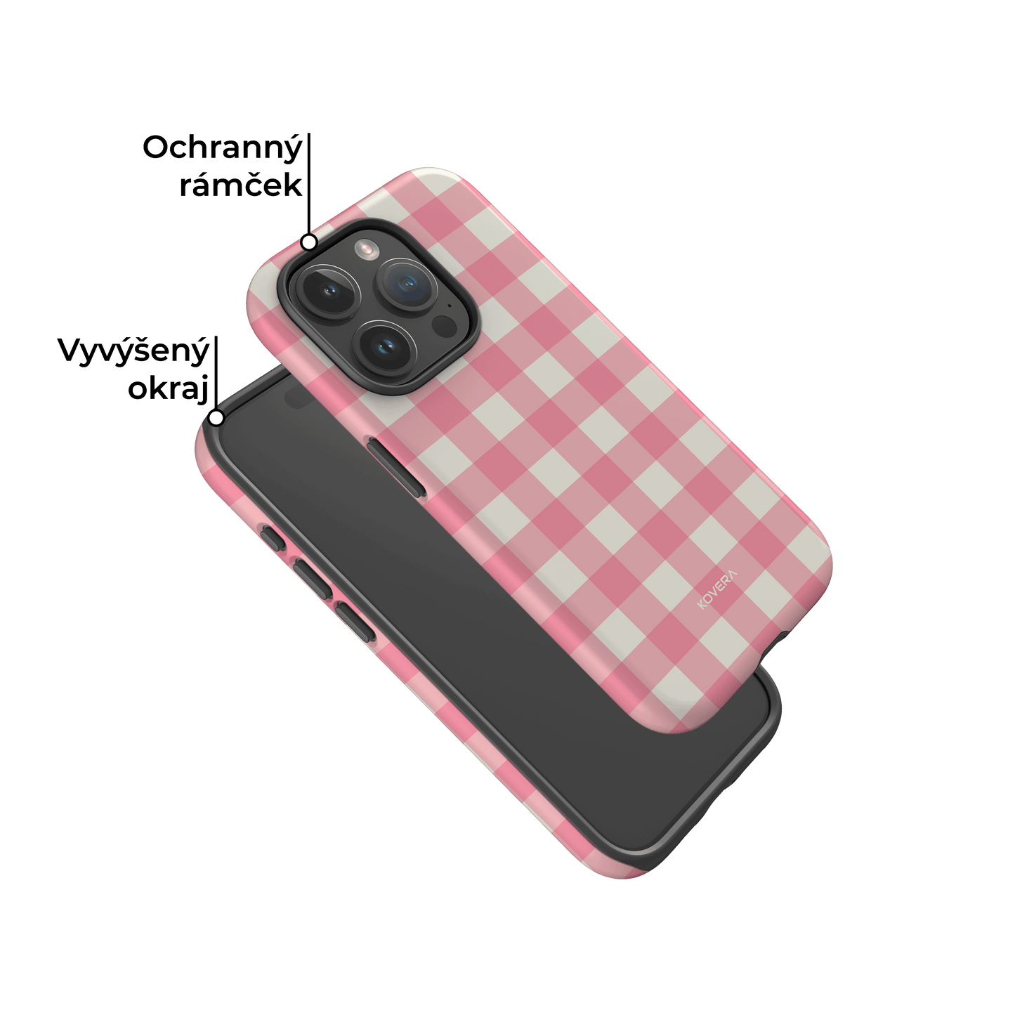 Kryt na iphone - Gingham