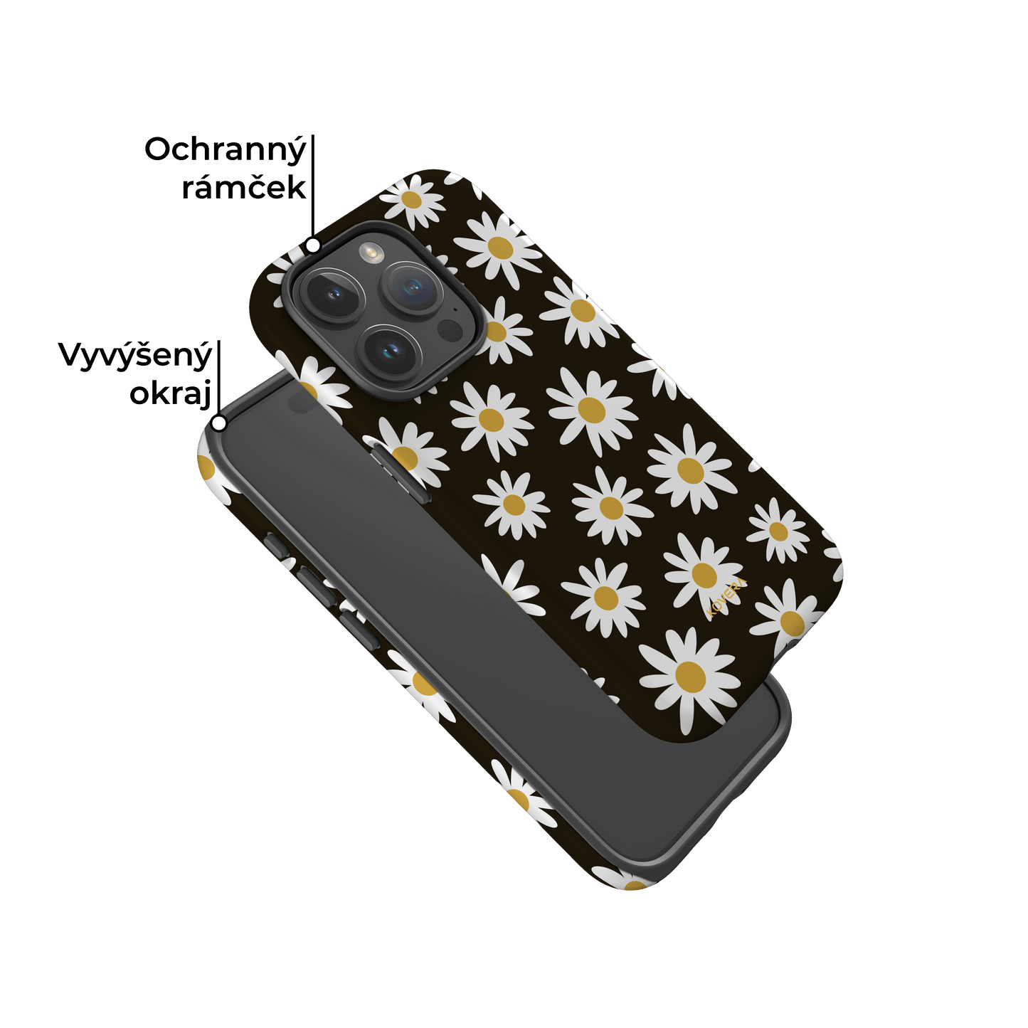 Kryt na iphone - Margaret (brown)